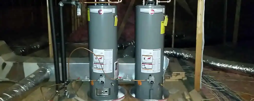 Tankless water heater installation for home hot water in Mesa, AZ